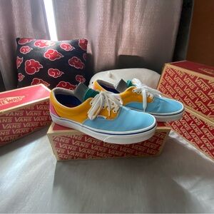 Size 8 men’s , multi color vans